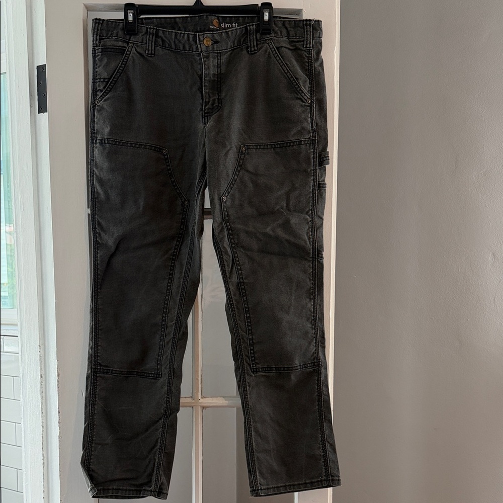Carhartt women’s double knee pants 14 SHORT